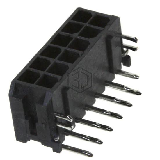 0430451221 - Molex - Rectangular Connectors - Headers, Male Pins