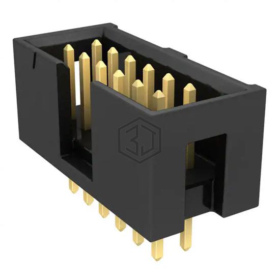 TST-106-01-G-D - Samtec Inc. - Rectangular Connectors - Headers, Male Pins
