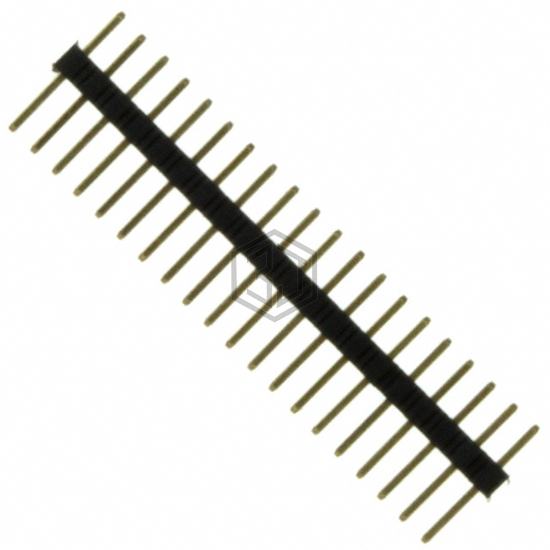 SMH100-LPSE-S20-ST-BK - Sullins Connector Solutions - Rectangular Connectors - Headers, Male Pins