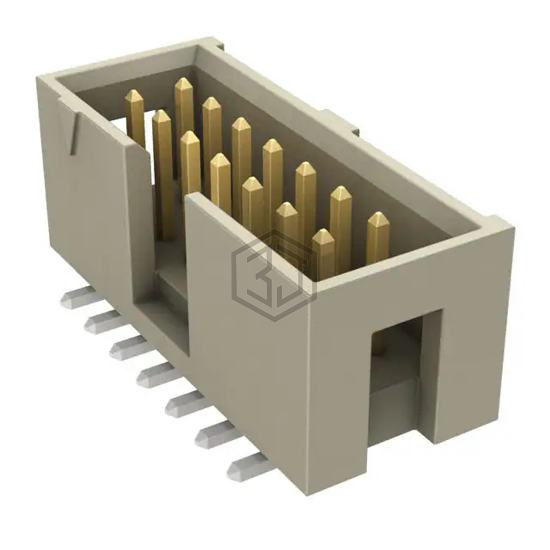 HTST-107-01-L-DV - Samtec Inc. - Rectangular Connectors - Headers, Male Pins