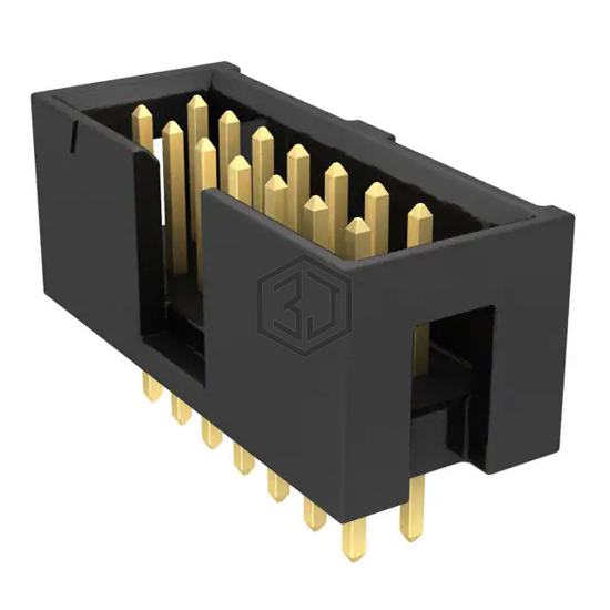 TST-107-01-G-D - Samtec Inc. - Rectangular Connectors - Headers, Male Pins