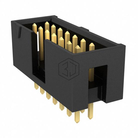 TSS-107-01-G-D - Samtec Inc. - Rectangular Connectors - Headers, Male Pins