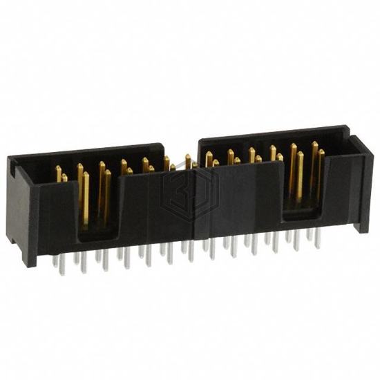 5103309-6 - TE Connectivity AMP Connectors - Rectangular Connectors - Headers, Male Pins