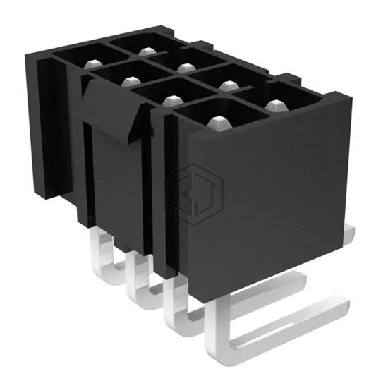 IPBT-104-H1-T-D-RA-K - Samtec Inc. - Rectangular Connectors - Headers, Male Pins