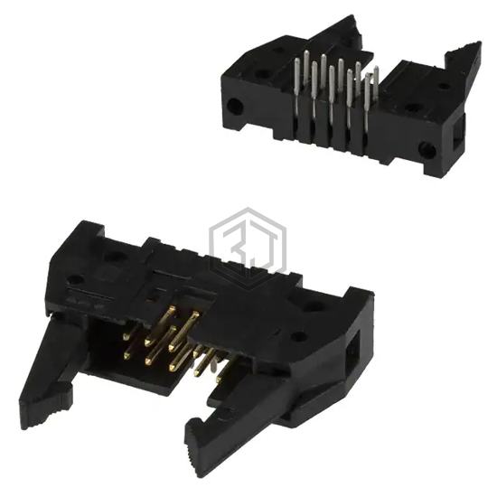 499141-1 - TE Connectivity AMP Connectors - Rectangular Connectors - Headers, Male Pins