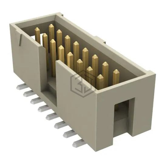 HTST-108-01-S-DV - Samtec Inc. - Rectangular Connectors - Headers, Male Pins
