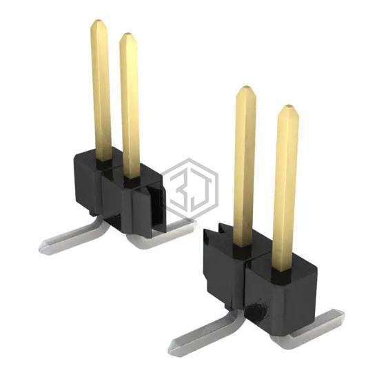 GBC36SFBN-M30 - Sullins Connector Solutions - Rectangular Connectors - Headers, Male Pins