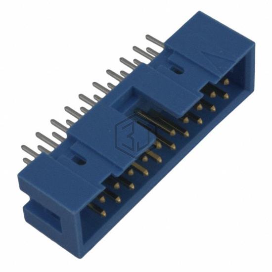 2-1761679-7 - TE Connectivity AMP Connectors - Rectangular Connectors - Headers, Male Pins