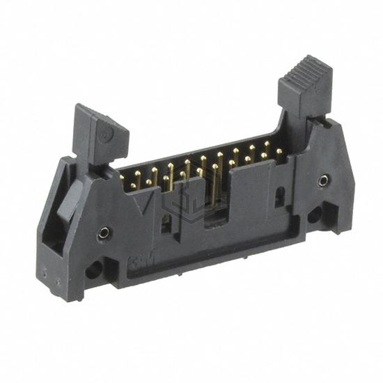 N3428-5203RB - 3M - Rectangular Connectors - Headers, Male Pins