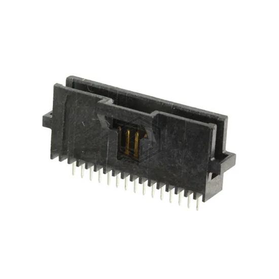 104071-3 - TE Connectivity AMP Connectors - Rectangular Connectors - Headers, Male Pins