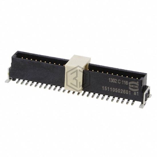 15110502601000 - HARTING - Rectangular Connectors - Headers, Male Pins