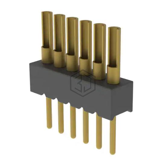 850-10-006-10-003000 - Mill-Max Manufacturing Corp. - Rectangular Connectors - Headers, Male Pins