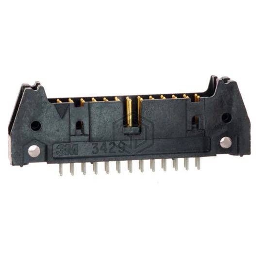N3429-6002RB - 3M - Rectangular Connectors - Headers, Male Pins