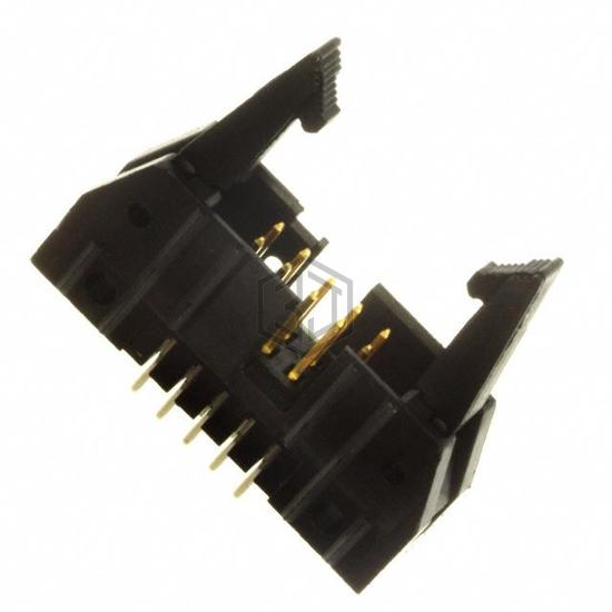 102321-1 - TE Connectivity AMP Connectors - Rectangular Connectors - Headers, Male Pins