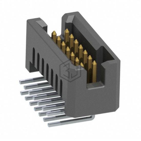 TFM-107-01-L-D-RA - Samtec Inc. - Rectangular Connectors - Headers, Male Pins