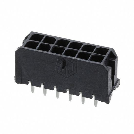 0430451229 - Molex - Rectangular Connectors - Headers, Male Pins