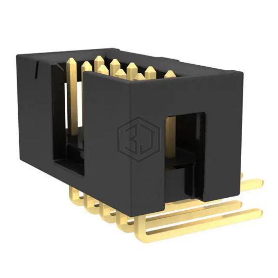 TST-105-04-G-D-RA - Samtec Inc. - Rectangular Connectors - Headers, Male Pins