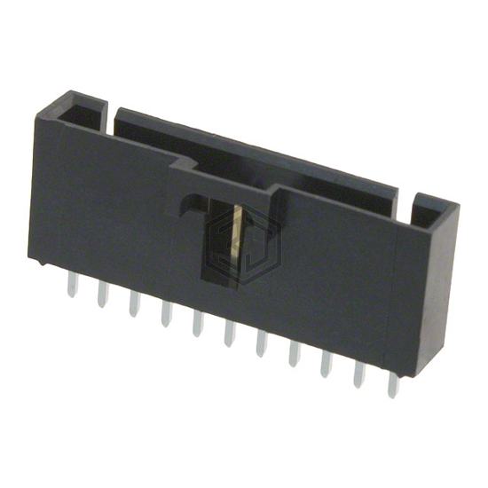 0705430010 - Molex - Rectangular Connectors - Headers, Male Pins