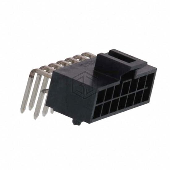 1053141314 - Molex - Rectangular Connectors - Headers, Male Pins