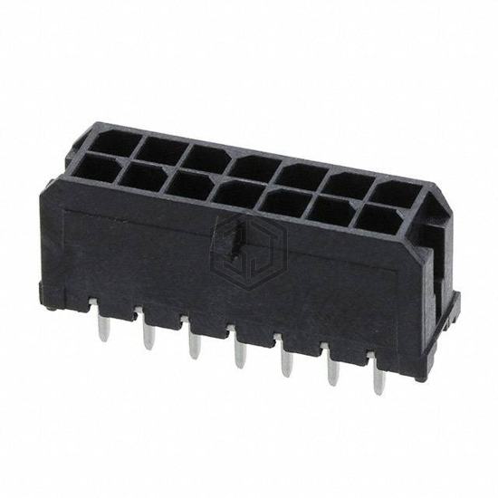0430451428 - Molex - Rectangular Connectors - Headers, Male Pins