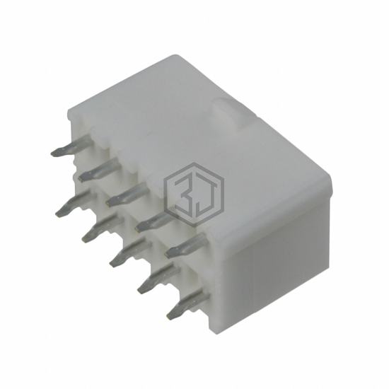 0039310108 - Molex - Rectangular Connectors - Headers, Male Pins
