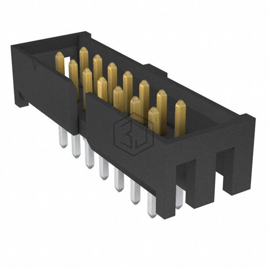STMM-107-02-S-D - Samtec Inc. - Rectangular Connectors - Headers, Male Pins