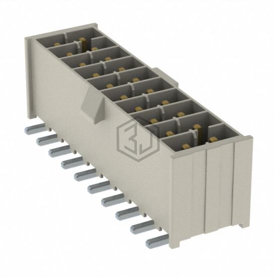 IPL1-110-02-S-D-K - Samtec Inc. - Rectangular Connectors - Headers, Male Pins