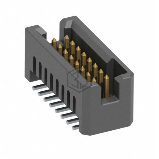 TFM-108-02-L-D - Samtec Inc. - Rectangular Connectors - Headers, Male Pins