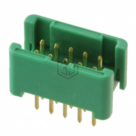 G125-MV11005L0P - Harwin Inc. - Rectangular Connectors - Headers, Male Pins