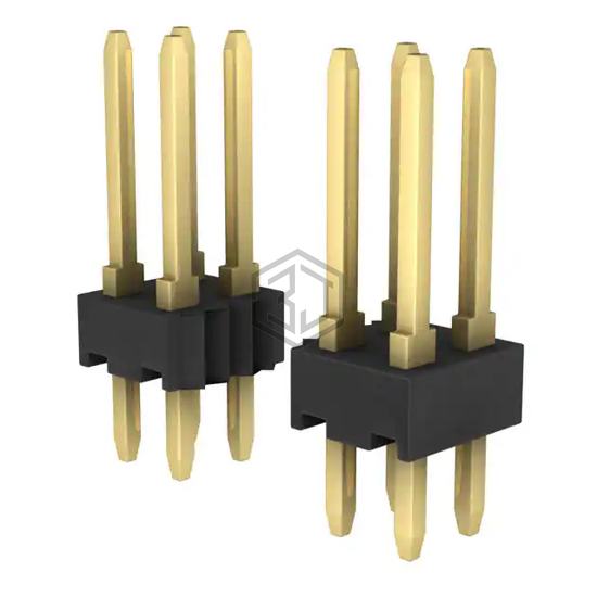 87227-5 - TE Connectivity AMP Connectors - Rectangular Connectors - Headers, Male Pins