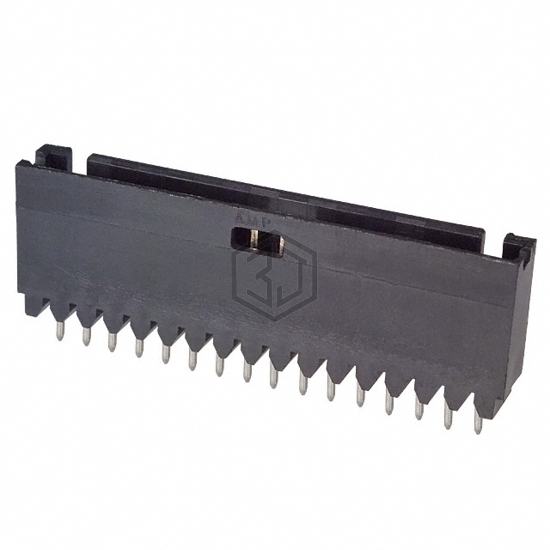 1-103414-4 - TE Connectivity AMP Connectors - Rectangular Connectors - Headers, Male Pins