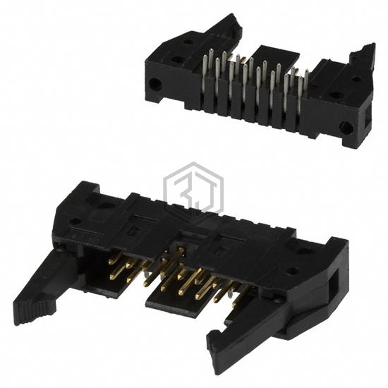 499141-3 - TE Connectivity AMP Connectors - Rectangular Connectors - Headers, Male Pins