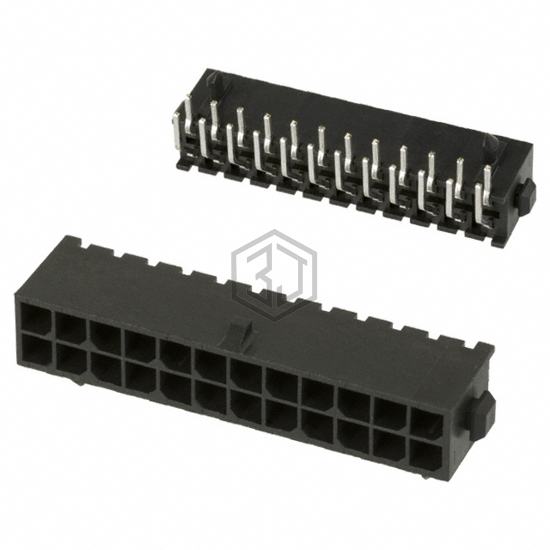 5-794618-4 - TE Connectivity AMP Connectors - Rectangular Connectors - Headers, Male Pins