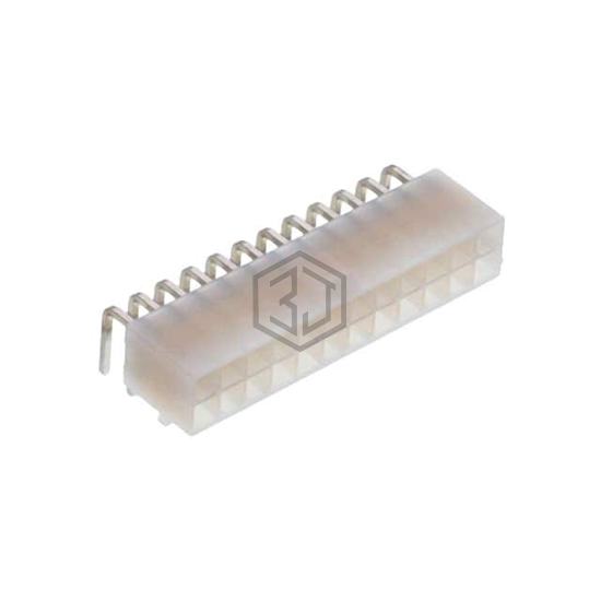 0026013126 - Molex - Rectangular Connectors - Headers, Male Pins