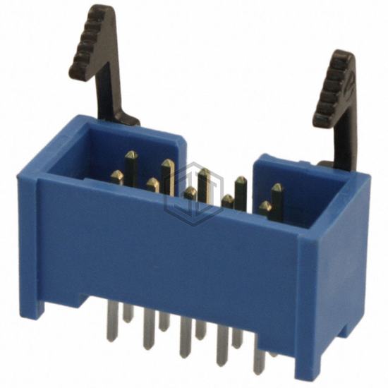 2-1761608-3 - TE Connectivity AMP Connectors - Rectangular Connectors - Headers, Male Pins
