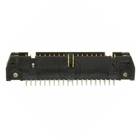 102156-9 - TE Connectivity AMP Connectors - Rectangular Connectors - Headers, Male Pins