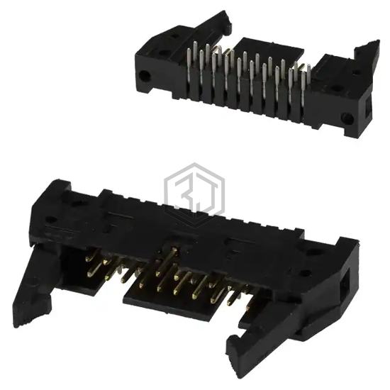 5499141-4 - TE Connectivity AMP Connectors - Rectangular Connectors - Headers, Male Pins