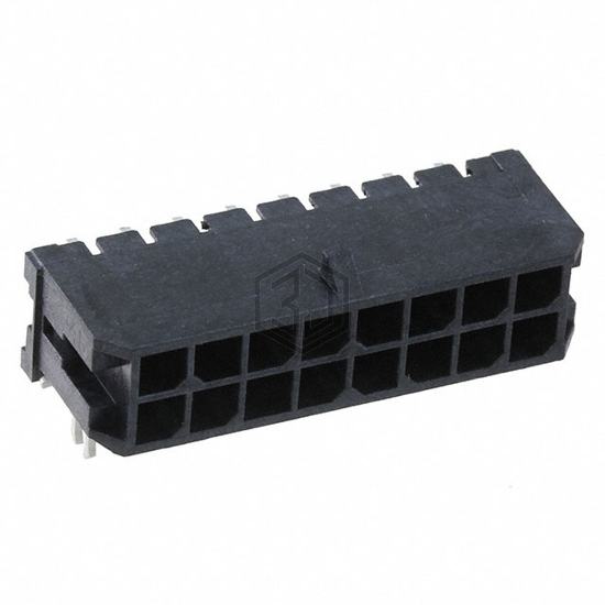 0430451622 - Molex - Rectangular Connectors - Headers, Male Pins