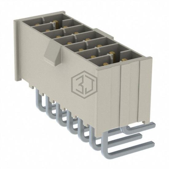 IPL1-107-01-L-D-RA-K - Samtec Inc. - Rectangular Connectors - Headers, Male Pins