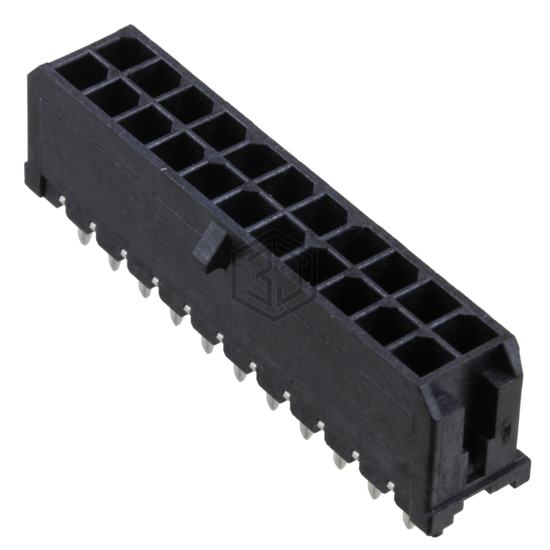 0430452228 - Molex - Rectangular Connectors - Headers, Male Pins