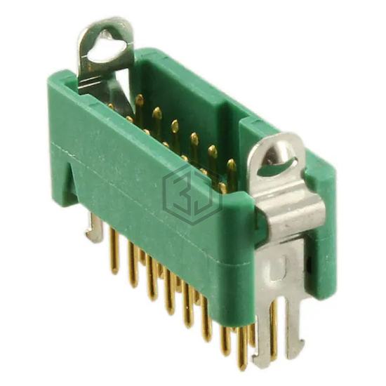 G125-MV11605L1P - Harwin Inc. - Rectangular Connectors - Headers, Male Pins