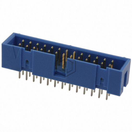 2-1761679-9 - TE Connectivity AMP Connectors - Rectangular Connectors - Headers, Male Pins