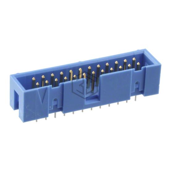 2-1761603-8 - TE Connectivity AMP Connectors - Rectangular Connectors - Headers, Male Pins
