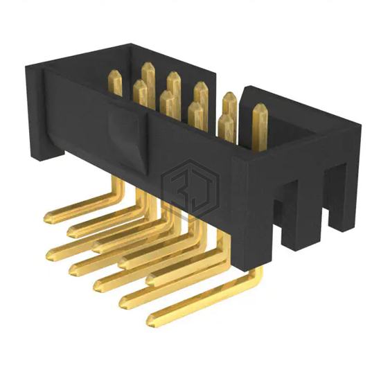 STMM-105-02-G-D-RA - Samtec Inc. - Rectangular Connectors - Headers, Male Pins