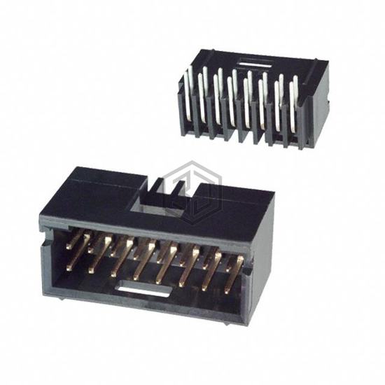 103167-5 - TE Connectivity AMP Connectors - Rectangular Connectors - Headers, Male Pins
