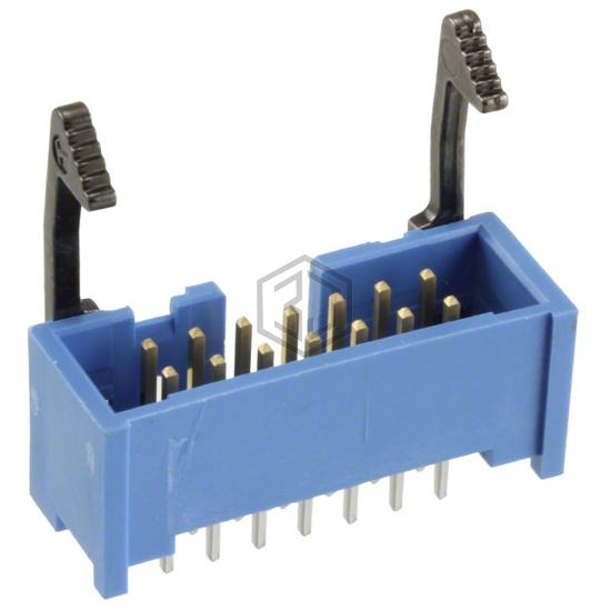 2-1761606-5 - TE Connectivity AMP Connectors - Rectangular Connectors - Headers, Male Pins