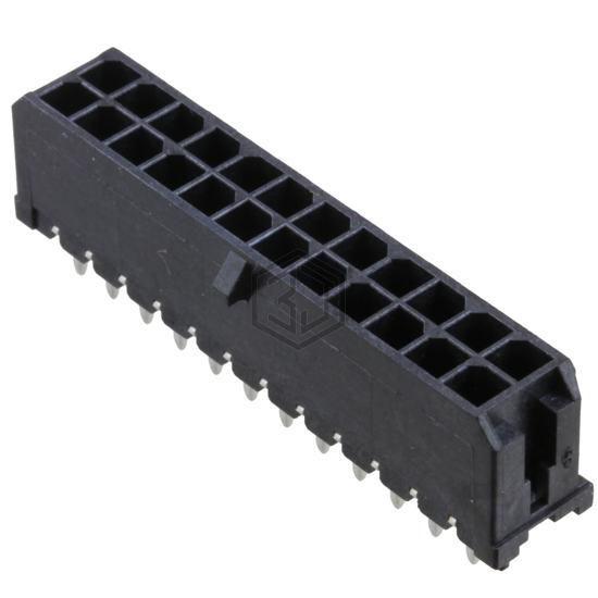 0430452428 - Molex - Rectangular Connectors - Headers, Male Pins