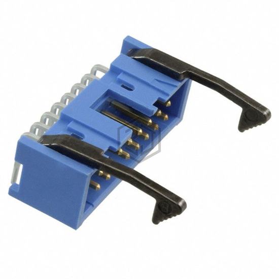 2-1761607-6 - TE Connectivity AMP Connectors - Rectangular Connectors - Headers, Male Pins