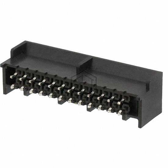 0444322401 - Molex - Rectangular Connectors - Headers, Male Pins