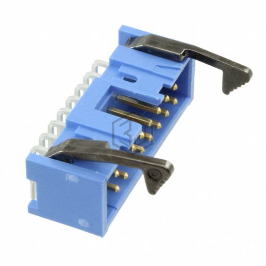 2-1761609-6 - TE Connectivity AMP Connectors - Rectangular Connectors - Headers, Male Pins